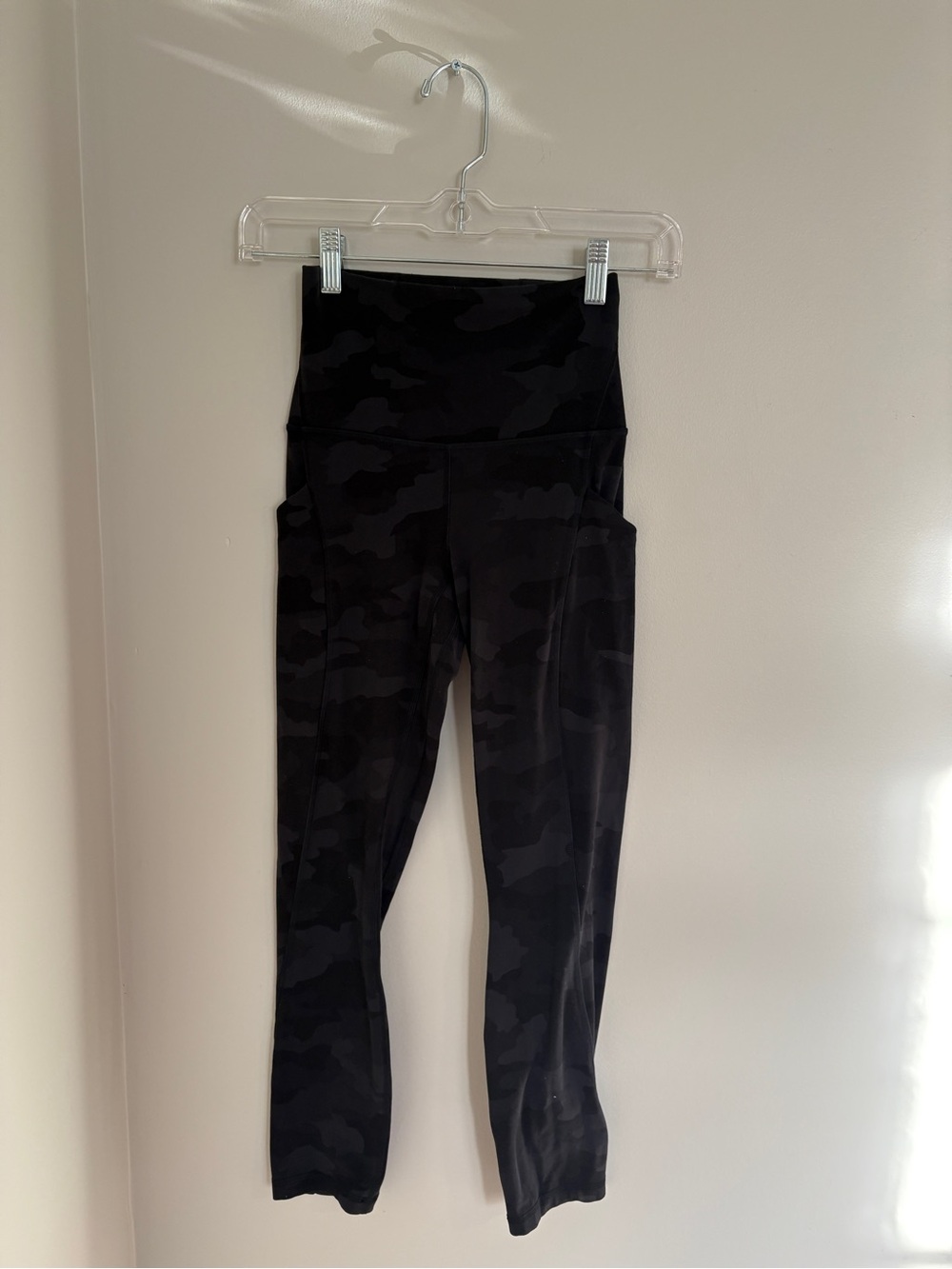 lululemon athletica Black Camo High-Rise Leggings